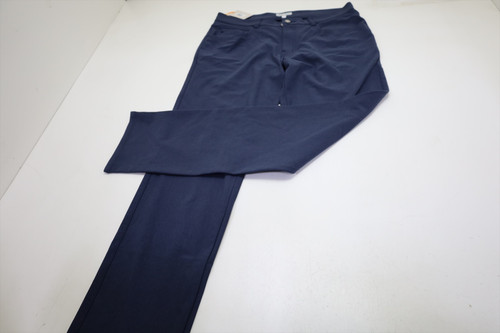 New Peter Millar Brevard Flannel Pants Mens Size W34/L 32 NAV INV13097103