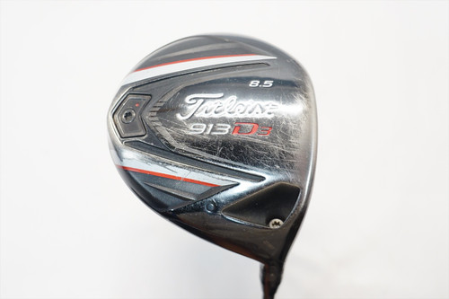 Titleist 913D3 8.5° Driver Stiff Flex Rip Phenom 0915170 Good K46