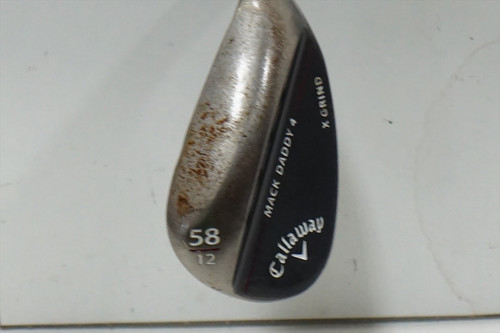 Callaway Mack Daddy 4 Wedge 58°- 12 Flex Steelfiber I95 Graphite 911335 Fair HB4-10-19