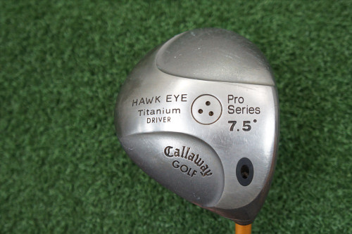 Callaway Hawk Eye Pro Series 7.5 Deg Regular 220091 Pro Force Gold 75 HB6-9-30 Callaway Hawk Eye Pro Series 7.5 Deg Regular 220091 Pro Force Gold 75 HB6-9-30