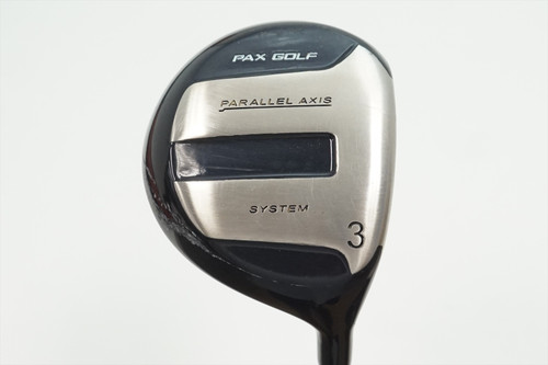 Pax Golf Parallel Axis 15° 3 Fairway Wood Senior Stock 0930074 Good HB6-10-31 Pax Golf Parallel Axis 15° 3 Fairway Wood Senior Stock 0930074 Good HB6-10-31