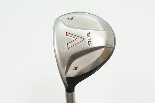 Taylormade V Steel 15° 3 Fairway Wood Regular Steel 0930186 Good Left Hand H46 Taylormade V Steel 15° 3 Fairway Wood Regular Steel 0930186 Good Left Hand H46