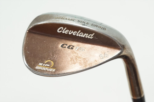 Cleveland Cg15 Dsg Oil Quench Tour Zip Groove Wedge 56° Traction 929611 Good  HB12-9-30