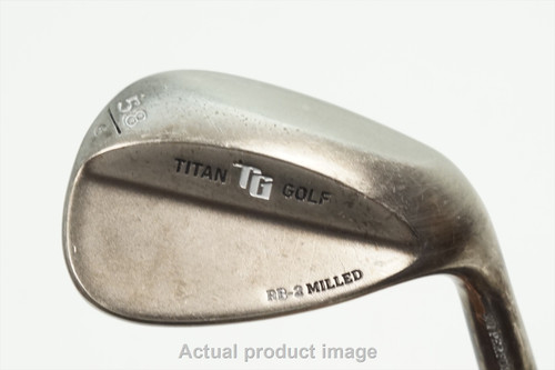 Titan Golf RB-2 Wedge 58°-6 Stock Stl 943628 Good WR22 Titan Golf RB-2 Wedge 58°-6 Stock Stl 943628 Good WR22