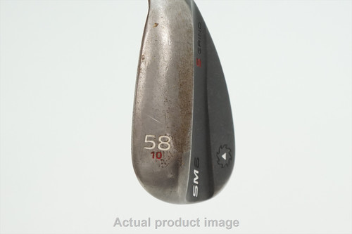 Titleist Vokey Sm6 Jet Black Wedge 58°-10 S-Grind Wedge DG Stl