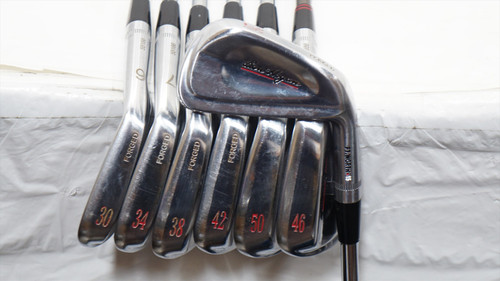 Ben Hogan Ft.Worth 15  Iron Set 26, 30, 34, 38, 42, 46, 50 Stiff Flex N.S. Pro Modus3 Tour 120 Steel +1” Tall 0947278 Good