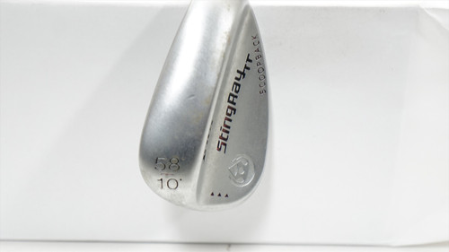 Indi Golf Stingray Tt Flx Wedge 58°-10 Wedge Kbs Stl 943632 Good E53