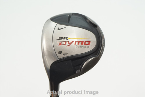 Nike Sq Dymo 15° 3 Fairway Wood Stiff Ust 0951451 Good LH E15 Nike Sq Dymo 15° 3 Fairway Wood Stiff Ust 0951451 Good LH E15