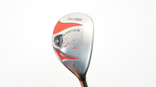 Tour Edge Exotics 21° 4 Hybrid Stiff Flex X Quad 0951215 Good E15