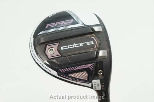 Cobra Radspeed 18.5° 5 Fairway Wood Ladies Flex Evenflow Riptide Cb 0954715 Good Cobra Radspeed 18.5° 5 Fairway Wood Ladies Flex Evenflow Riptide Cb 0954715 Good