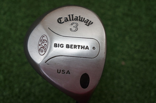 Callaway Big Bertha 15 Degree 3 Fairway Wood Regular Graphite 0631490 HB6-8-25