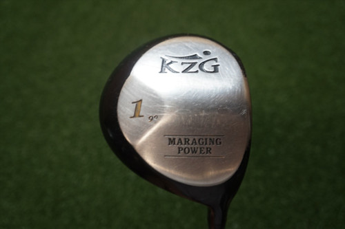 KZG Maraging Power 9 Degree Driver Regular Flex Steel 0272775 Good Used Golf BZ4