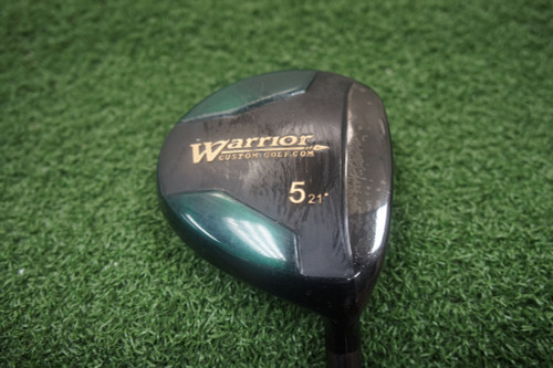 Warrior Custom 21 Degree 5 Fairway Stiff Graphite 0279914 HB6-12-2 Warrior Custom 21 Degree 5 Fairway Stiff Graphite 0279914 HB6-12-2