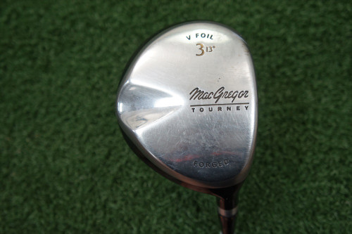 MacGregor Tourney V-Foil 13 Degree 3 Fairway Wood Regular Flex Used HB6-11-10 MacGregor Tourney V-Foil 13 Degree 3 Fairway Wood Regular Flex Used HB6-11-10