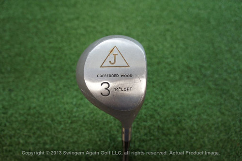 J Preferred Wood 14* 3 Wood Graphite Stiff Flex 72730 Used Golf HB6-11-3 J Preferred Wood 14* 3 Wood Graphite Stiff Flex 72730 Used Golf HB6-11-3
