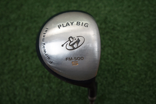 Play Big FM-500 5 Fairway Wood Steel Uniflex 223917 Used Golf HB6-11-4 Play Big FM-500 5 Fairway Wood Steel Uniflex 223917 Used Golf HB6-11-4