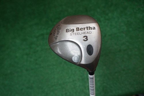 Callaway Big Bertha Steelhead Degree 3 Stiff Graphite 0269420 Used Golf HB6-7-26 Callaway Big Bertha Steelhead Degree 3 Stiff Graphite 0269420 Used Golf HB6-7-26