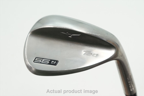 Mizuno T20 Satin Chrome Wedge 56°-14 Stiff Kbs Stl 959097 Excellent B34