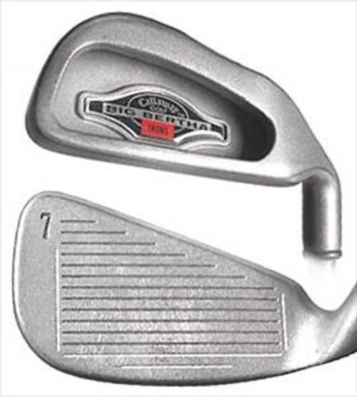 CALLAWAY BIG BERTHA 1996 MODEL 9 IRON STEEL REGULAR FLEX RIGHT-HANDED 957186 WR1 CALLAWAY BIG BERTHA 1996 MODEL 9 IRON STEEL REGULAR FLEX RIGHT-HANDED 957186 WR1