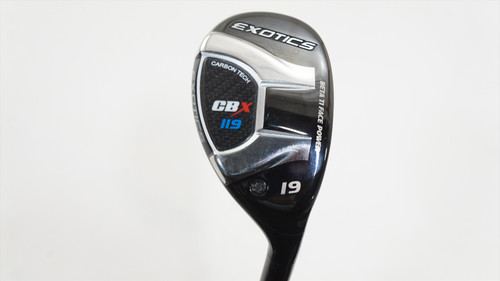 Tour Edge Exotics Cbx 119 19° 3H Hybrid Stiff Prolaunch 965465 Excellent E45 Tour Edge Exotics Cbx 119 19° 3H Hybrid Stiff Prolaunch 965465 Excellent E45