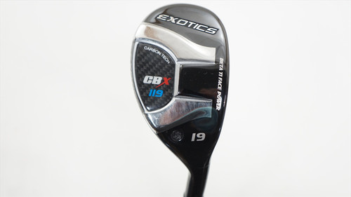 Tour Edge Exotics Cbx 119 19° 3H Hybrid Stiff Prolaunch Blue 65467 Excellent E26 Tour Edge Exotics Cbx 119 19° 3H Hybrid Stiff Prolaunch Blue 65467 Excellent E26