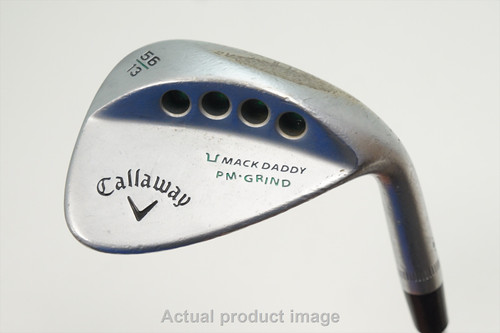 Callaway Mack Daddy Pm Grind Wedge 56°-13 Wedge Kbs Stl 961908 Fair Callaway Mack Daddy Pm Grind Wedge 56°-13 Wedge Kbs Stl 961908 Fair