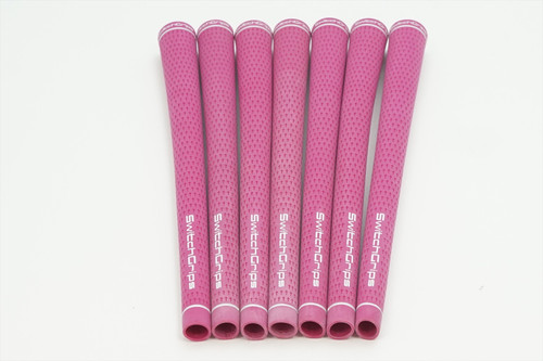 New SwitchGrip Golf ER+ Full Rubber.58 360 Round Set 7 Grips Standard PINK Size