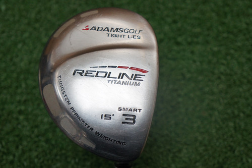 Adams Redline Titanium 15 Degree 3 Fairway Wood Regular Flex 0631659 HB6-9-32 Adams Redline Titanium 15 Degree 3 Fairway Wood Regular Flex 0631659 HB6-9-32