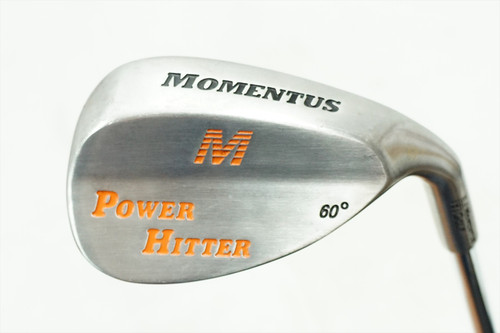 Momentus Power Hitter Lob 60 Degree Wedge Wedge Flex Steel 0764274 Right Handed