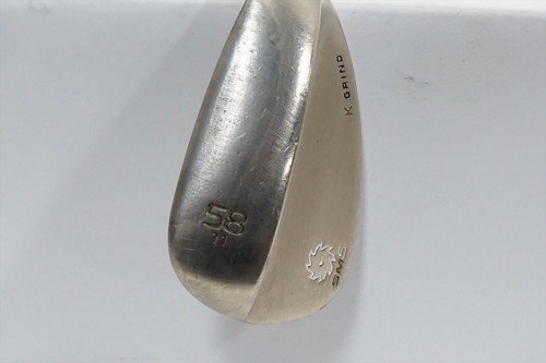 Titleist Vokey Sm5 Gold Nickel Wedge 58°-11 K-Grind Wedge Kbs 970932 Good F46 Titleist Vokey Sm5 Gold Nickel Wedge 58°-11 K-Grind Wedge Kbs 970932 Good F46