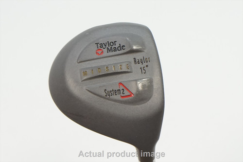 Taylormade Raylor 15° 3 Fairway Wood Stiff Aldila Voodoo 0984247 Good HB6-10-32 Taylormade Raylor 15° 3 Fairway Wood Stiff Aldila Voodoo 0984247 Good HB6-10-32