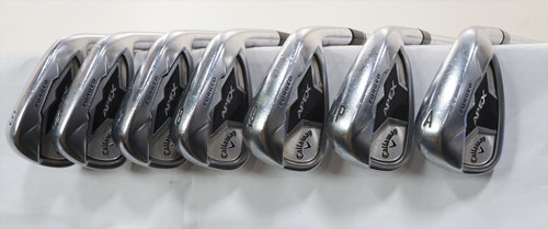 Callaway Apex 19 Iron Set 5-Pw, Aw Extra Stiff Tt Elevate Tour Vss 0985359 Good