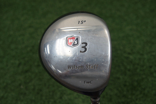 Wilson Staff FwC 15 Degree 3 Fairway Wood Graphite Stiff Flex 227748-a Used G35