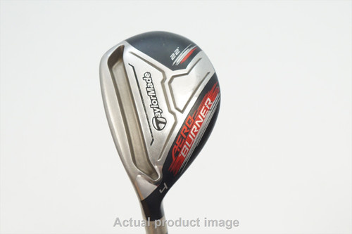 Taylormade Aeroburner Black 22° 4 Hybrid Regular Reax 60 995283 Left Hand Lh B41