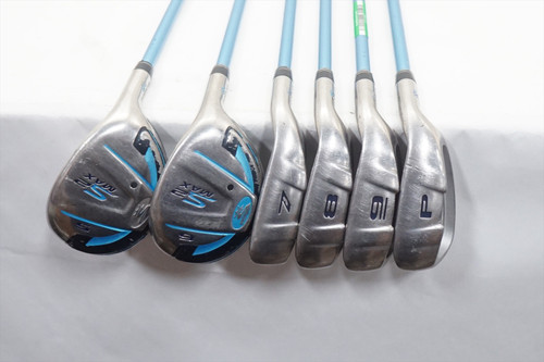 Cobra S2 Max Combo Iron Set 5-6H 7-Pw Ladies Aldila Dvs-Hl 50 Graphite 0961454