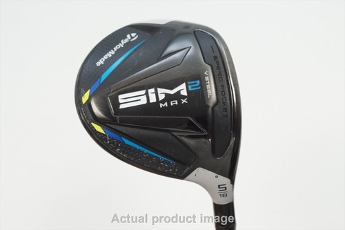 Taylormade Sim 2 Max 18° 5 Fairway Wood Ladies Flex Nv 0997758 Good