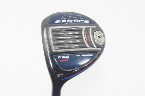 Tour Edge Exotics Exs 220 15° 3 Fairway Wood Regular 0999064 Left Hand Lh B16