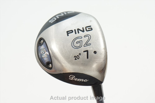 Ping G2 20° 7 Fairway Wood Ladies Flex Tfc 100 1005520 Good