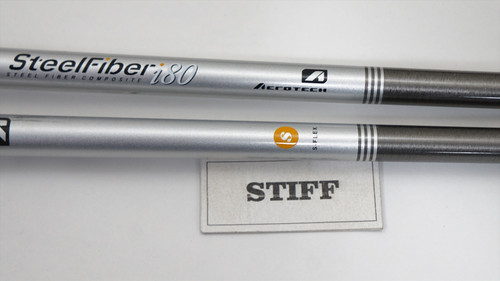 Aerotech Steelfiber I80 Stiff 35.75-38.5 9pc Iron Shaft Pulls .370 989273