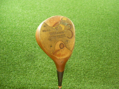 Wilson Staff Swing Weight 6030 3 Wood Steel Regular Average Used Golf HB6-12-4 Wilson Staff Swing Weight 6030 3 Wood Steel Regular Average Used Golf HB6-12-4