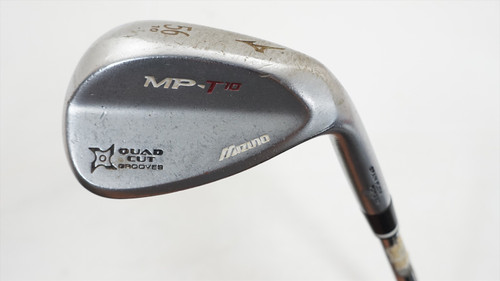 Mizuno Mp T-10 White Satin Wedge 56°-10 Stock Stl 1007808 Good B34 Mizuno Mp T-10 White Satin Wedge 56°-10 Stock Stl 1007808 Good B34