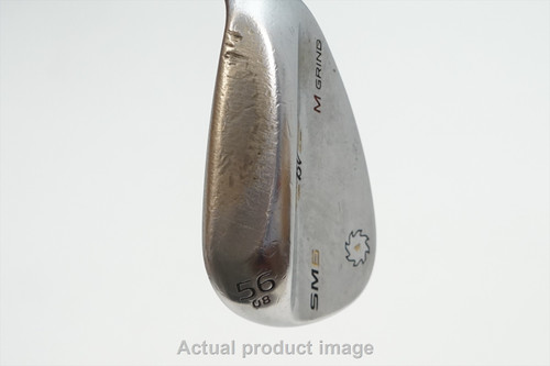 Titleist Vokey Sm6 Tour Chrome Wedge 56°-8 M-Grind Stock Stl