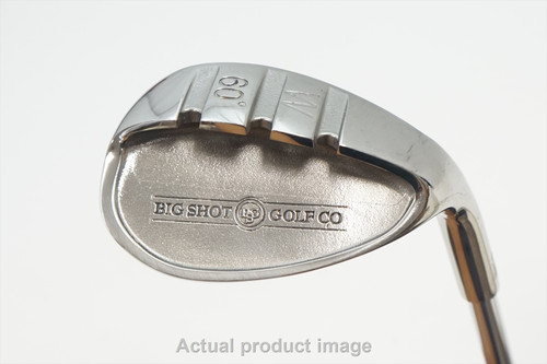 Big Shot Golf Company Bgs Wedge 60°- Stock Stl 961637 Good WR24 Big Shot Golf Company Bgs Wedge 60°- Stock Stl 961637 Good WR24