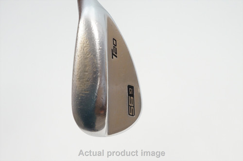 Mizuno T20 Satin Chrome Wedge 56°-10 Stock Stl 1016291 Good B27
