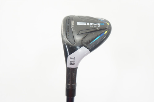 SIM2MAX 4U 22° TaylorMade SIM2 Max Rescue 4 Hybrid 22° Senior Left-Handed