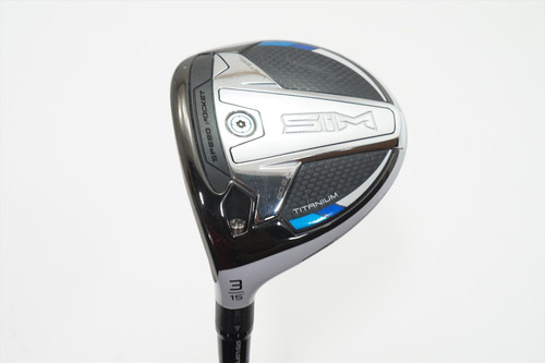 Taylormade Sim 15° 3 Fairway Wood Regular Flex Diamana 1022549 Mint Left Hand Lh Taylormade Sim 15° 3 Fairway Wood Regular Flex Diamana 1022549 Mint Left Hand Lh