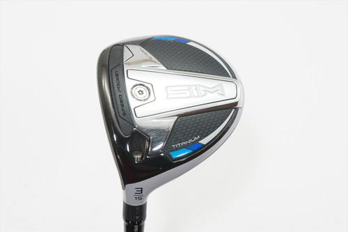 Taylormade Sim 15° 3 Fairway Wood Regular Flex Diamana 1022555 Mint Left Hand Lh