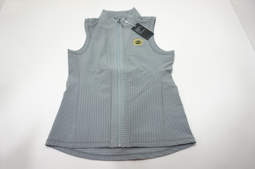 NEW Levelwear Golf Lily With Logo Vest Womens Size Small Pebble 613C 00923767