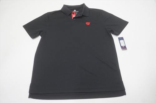 Level Wear Golf Jr. Omaha Polo  Boys Size  Large Black Regular 631A 00933204 New