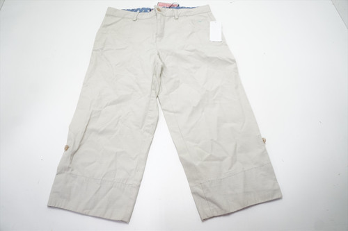 Vineyard Vines Golf Rip Stop Capri Pants Girls Size Solid Stone 633B 934053 New Vineyard Vines Golf Rip Stop Capri Pants Girls Size Solid Stone 633B 934053 New